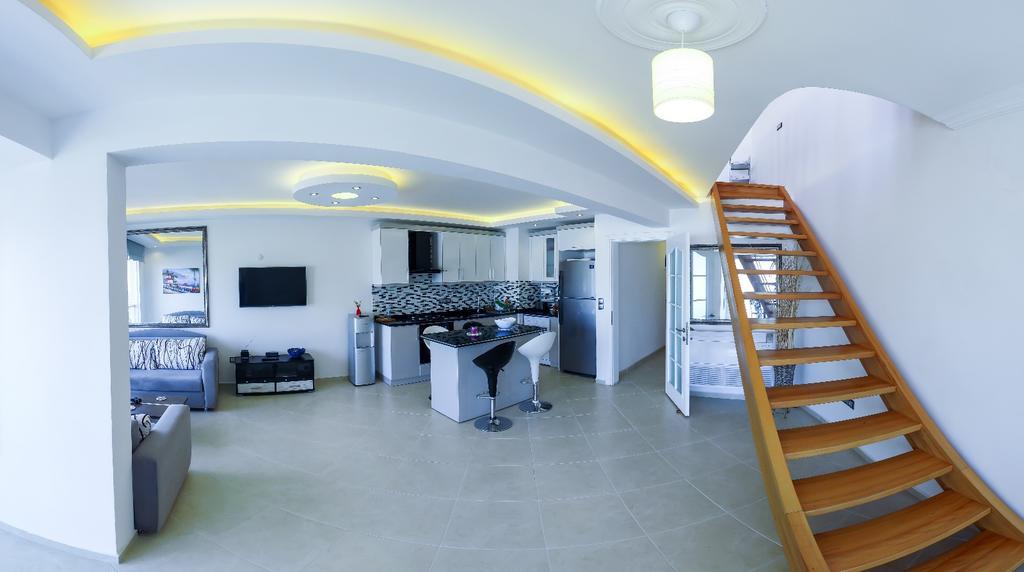 Luxury Apartment With Seaview Fethiye Bagian luar foto