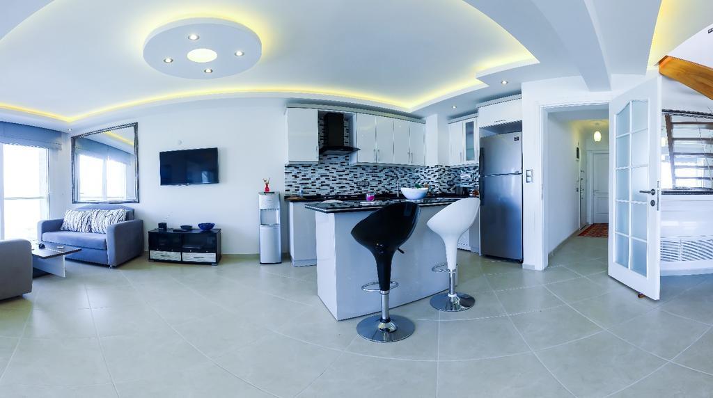 Luxury Apartment With Seaview Fethiye Bagian luar foto